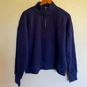 NWT Gap Half Zip Sweatshirt